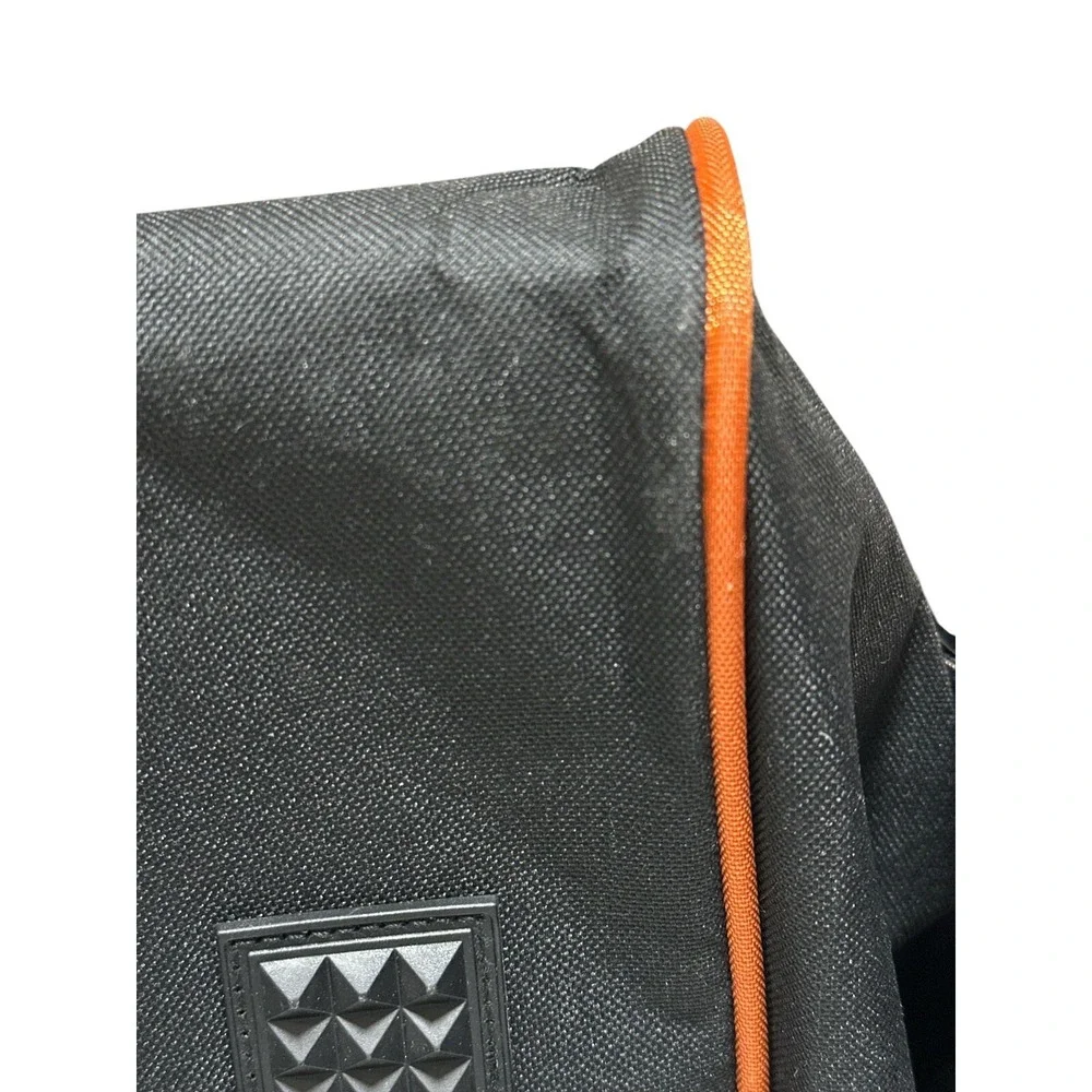 Harley-Davidson Motorcycles‎ Eagle Logo Black & Orange Durable Travel Duffle Bag